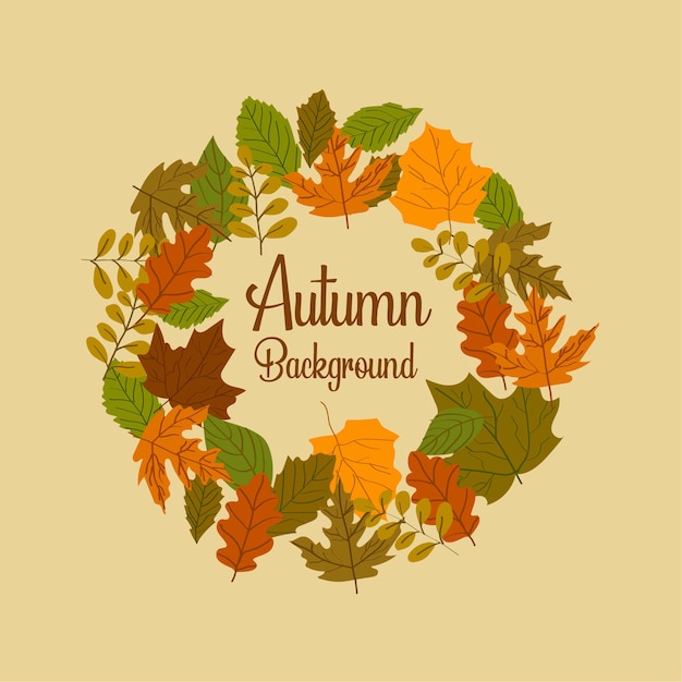 Fondo de otoño