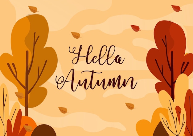 Fondo de otoño