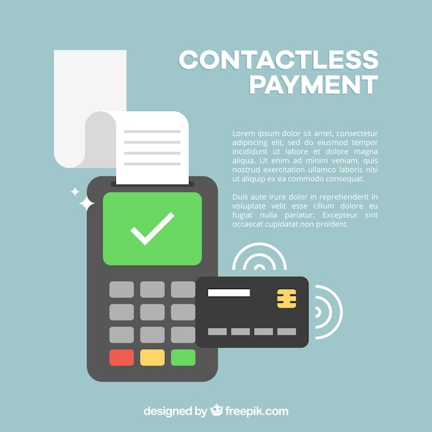 Fondo de pago contactless