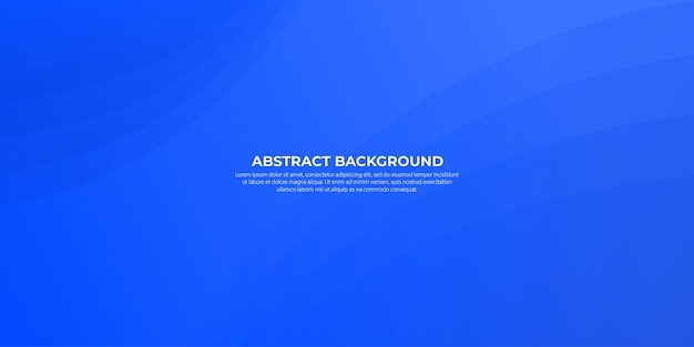 Fondo de paisaje abstracto azul degradado