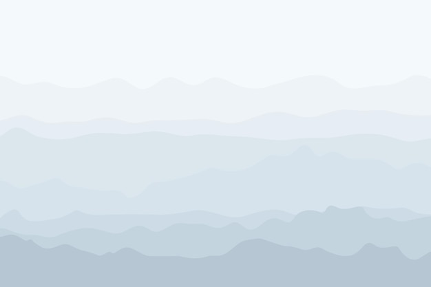 Fondo de paisaje brumoso