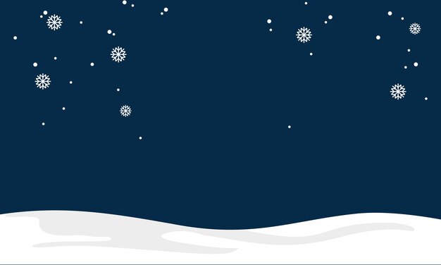 Fondo del paisaje de invierno Fondo del festival de Navidad Ilustración del conepto