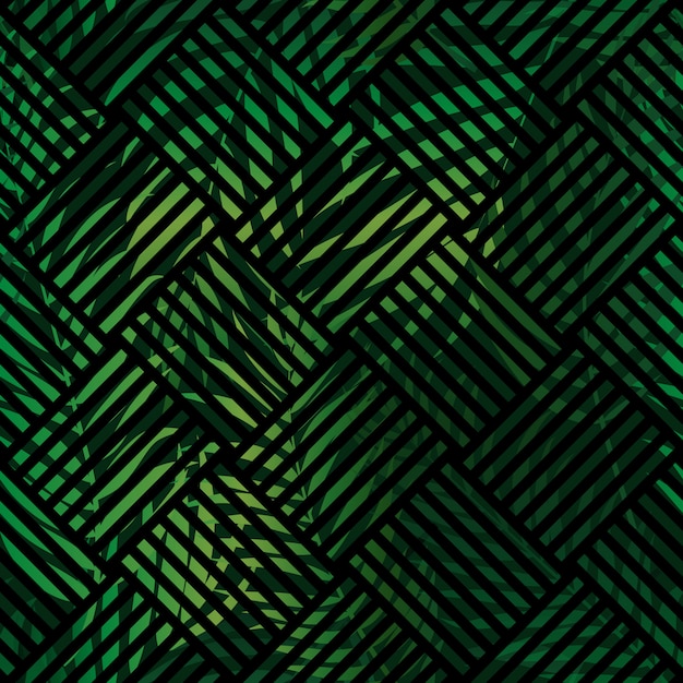 Fondo de palmeras naturales tropicales. Ilustración