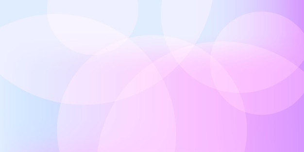 El fondo de la pancarta minimalista es de color pastel claro, con un gradiente azul rosa y púrpura.