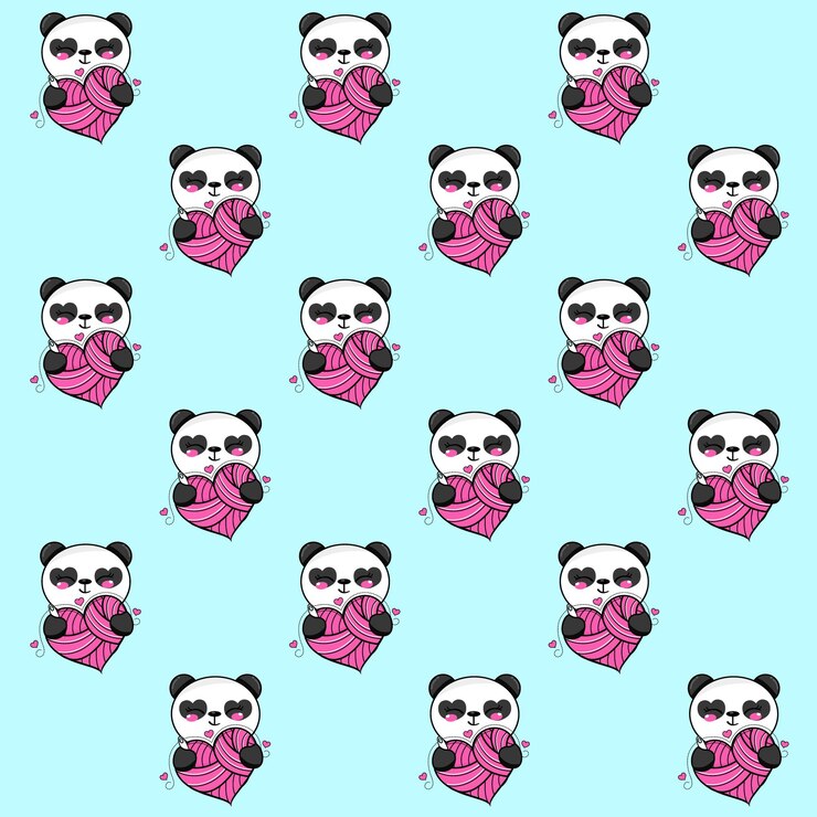Vector el fondo del panda es lindo.
