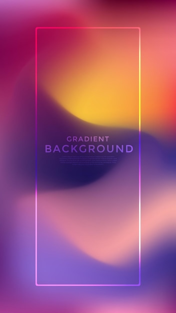 Fondo de pantalla de banner de fondo de diseño degradado de lujo colorido abstracto de vector