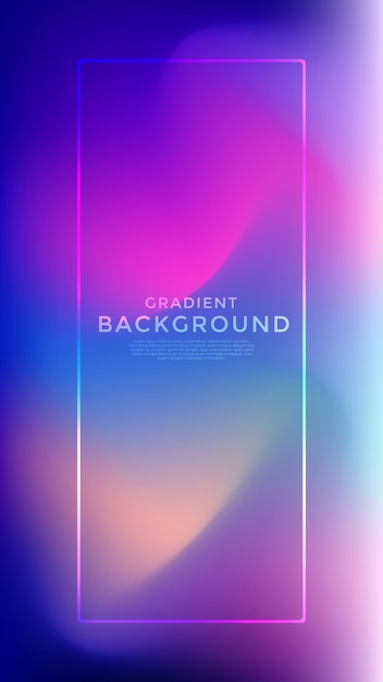 Fondo de pantalla de banner de fondo de diseño degradado de lujo colorido abstracto de vector