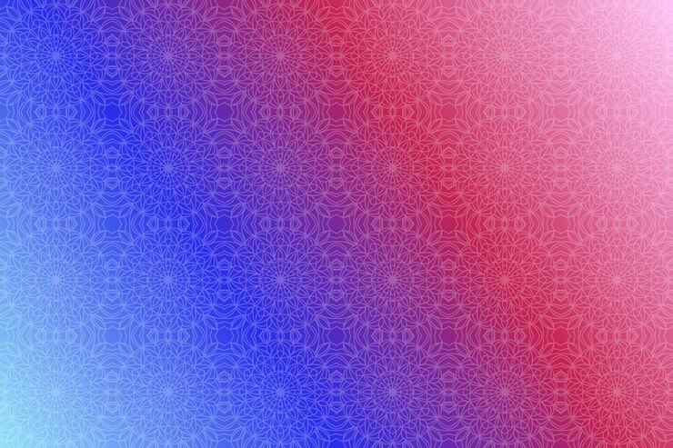 Vector fondo de pantalla degradado tierno de ensueño con patrón de mandala para pancarta de póster de meditación para escuela de yoga