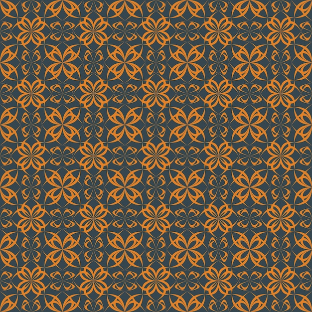 Fondo de pantalla de diseño árabe hermoso patrón de fondo de ilustración vectorial sin costuras