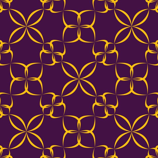 Fondo de pantalla de diseño tradicional hermoso patrón de fondo de ilustración vectorial sin costuras
