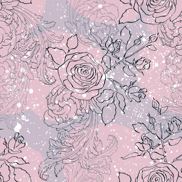 Fondo de pantalla de florecimiento victoriano real