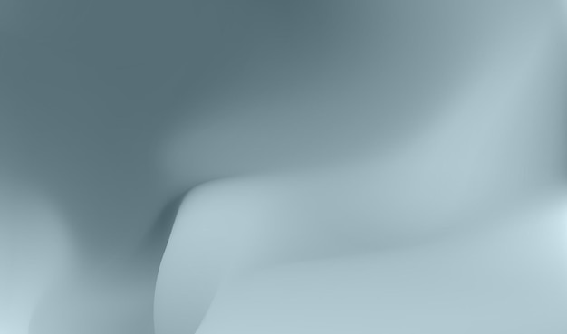 Fondo de pantalla de fondo ondulado abstracto Ilustración vectorial Gráfico de flujo gris y azul