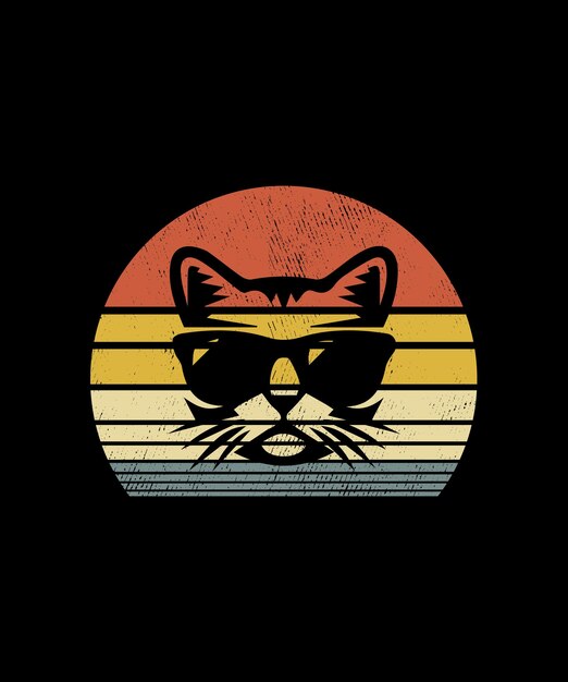 Fondo de pantalla de gato con gafas de sol