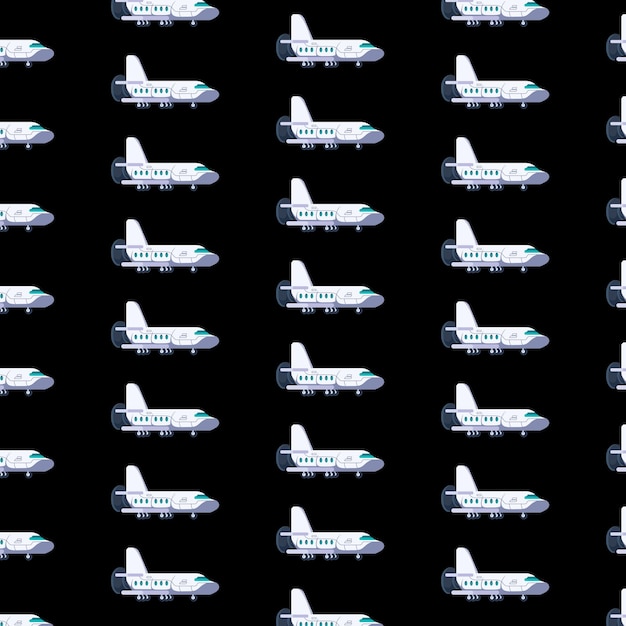 fondo de pantalla de icono de patrón de nave espacial