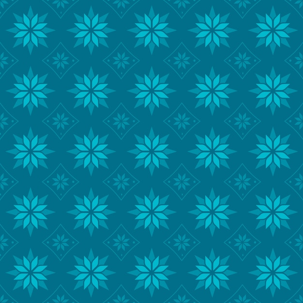 Fondo de pantalla de mandala plana de patrones sin fisuras. Elegante motivo tradicional. Geometría de lujo. Batik clásico