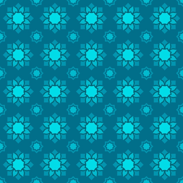 Fondo de pantalla de mandala plana de patrones sin fisuras. Elegante motivo tradicional. Geometría de lujo. Batik clásico