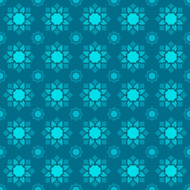 Fondo de pantalla de mandala plana de patrones sin fisuras. elegante motivo tradicional. geometría de lujo. batik clásico