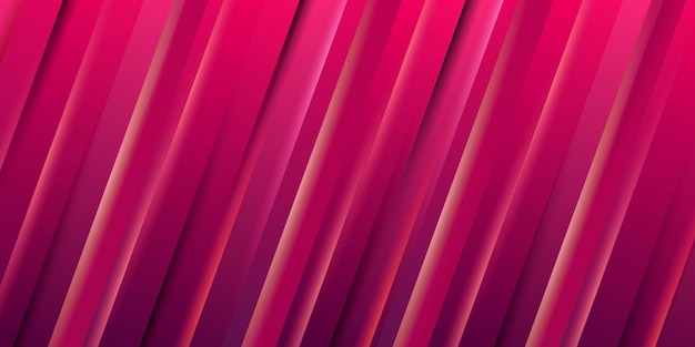 Vector fondo de pantalla de rayas rojas gradiente dinámico abstracto