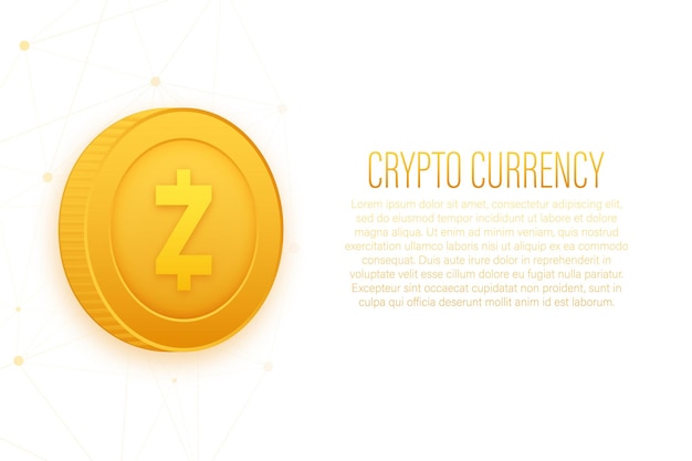 Fondo de pantalla de tecnología de concepto de finanzas de moneda Crypto de intercambio de efectivo Z
