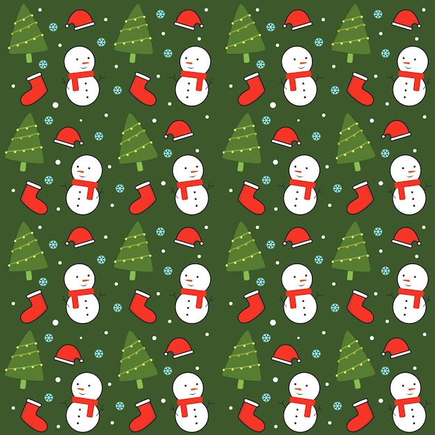Fondo de pantalla de tema navideño para envolver imprimible