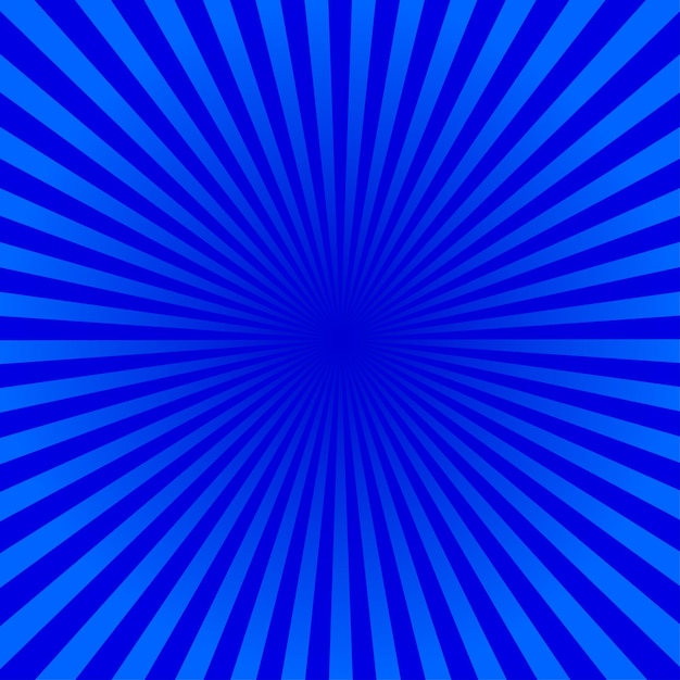 Fondo de pantalla de textura vintage de fondo de vector azul Sunburst