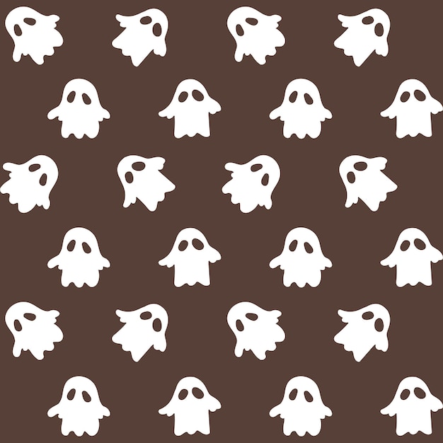 Fondo de pantalla transparente de vector con halloween embrujado