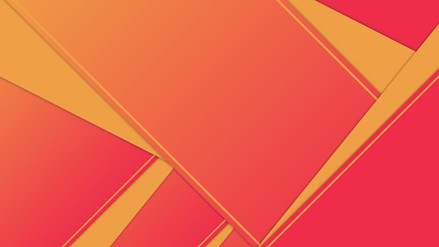 Fondo de pantalla de vector de fondo naranja simple