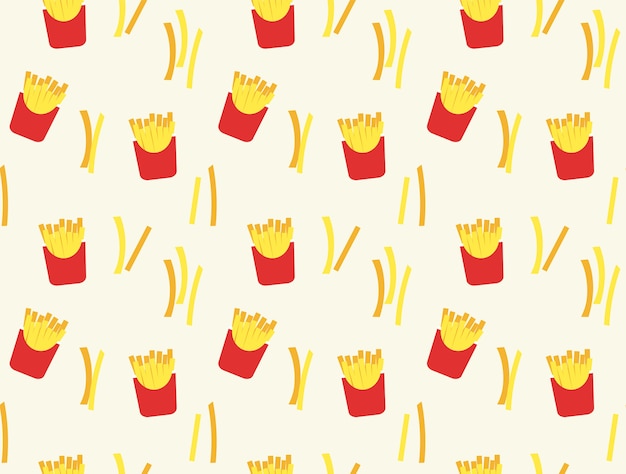 Fondo de papas fritas