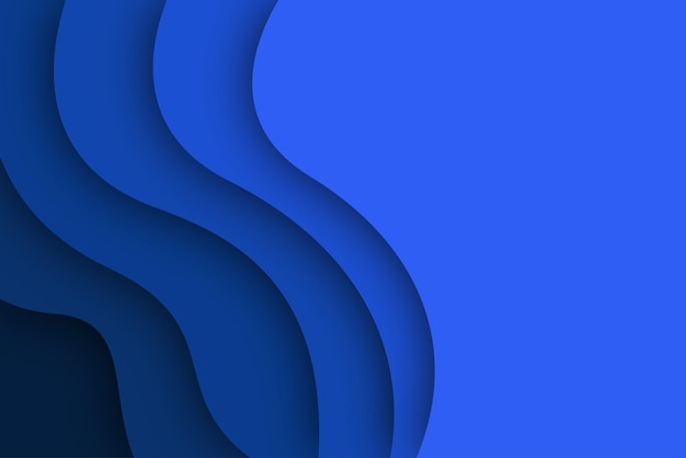 Fondo de papel recortado azul 1