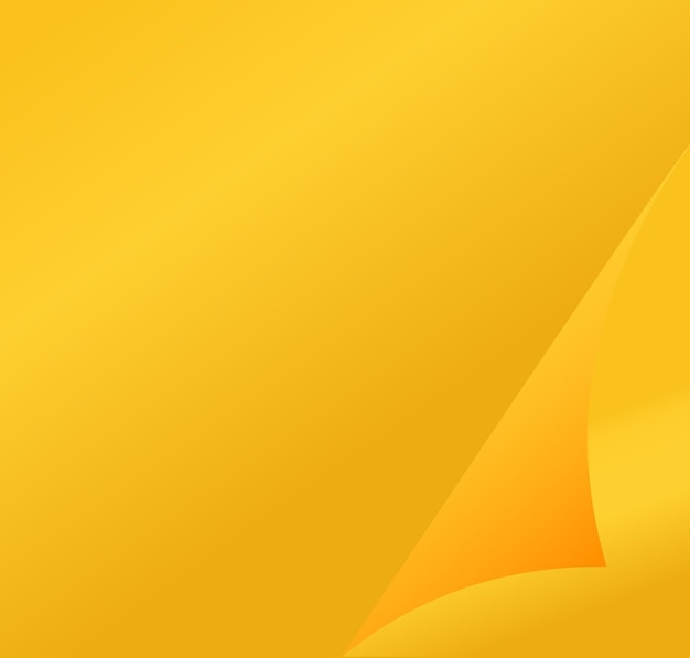 Fondo de papel rizado amarillo