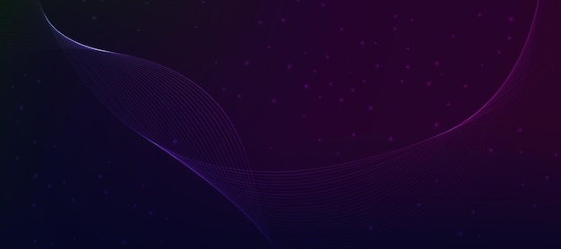 Fondo de papel tapiz degradado violeta púrpura onda abstracta