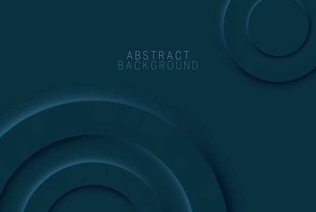 Fondo de papel tapiz mínimo Fondo geométrico con luz y sombra Forma de círculo Ilustración abstracta