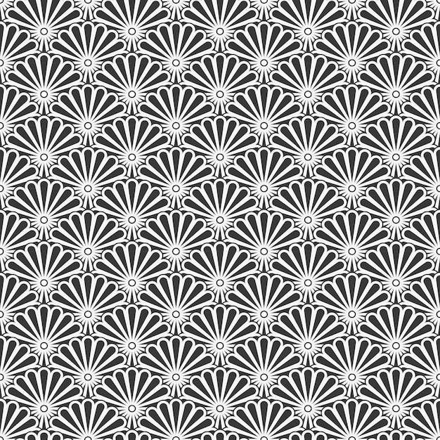 Fondo de papel tapiz vectorial EPS de patrones geométricos abstractos sin fisuras