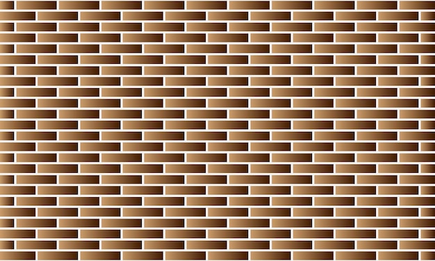 Fondo pared de ladrillo patrón sin costuras ladrillo de color vectorial en fondo blanco y negro