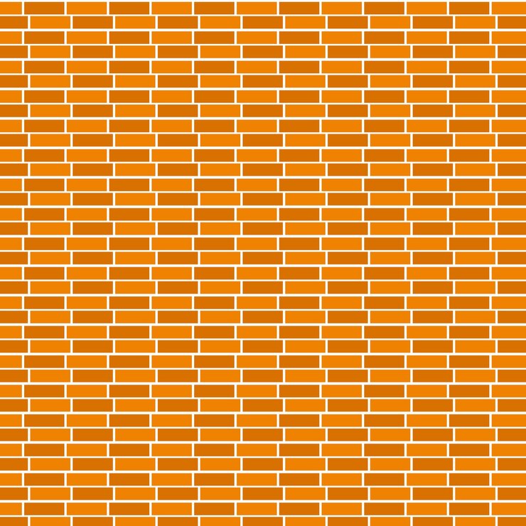 Vector fondo de la pared de ladrillo rojo