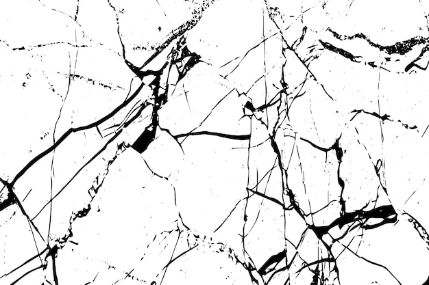 Un fondo de pared de mármol blanco y negro con textura y un patrón en blanco y negro.