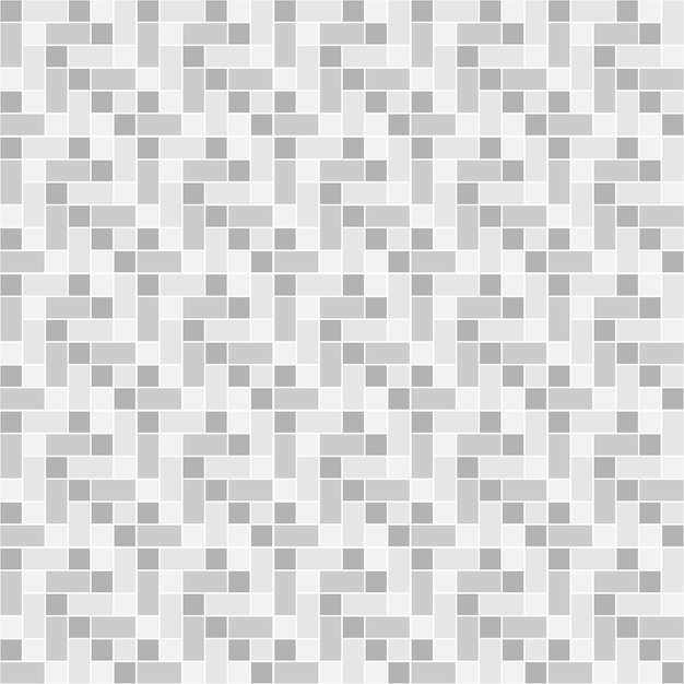 Fondo de pared de mosaico gris. Plantilla de textura de azulejos de baño o cocina. patrón sin costuras