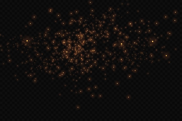 Fondo de partículas brillantes