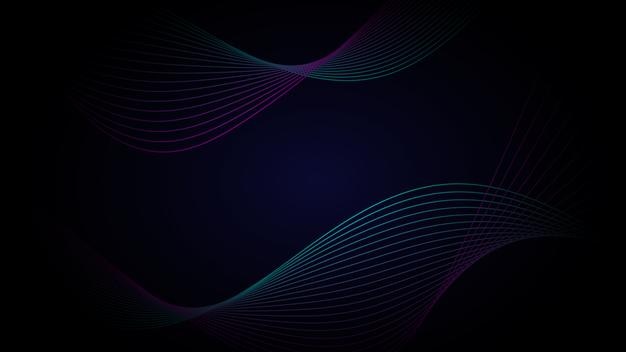 Fondo de partículas de gradiente