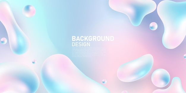 Fondo pastel diseño suave ilustración vectorial moderna