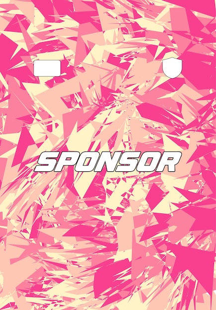 Fondo de patrón abstracto para deportes listo para imprimir calidad HD