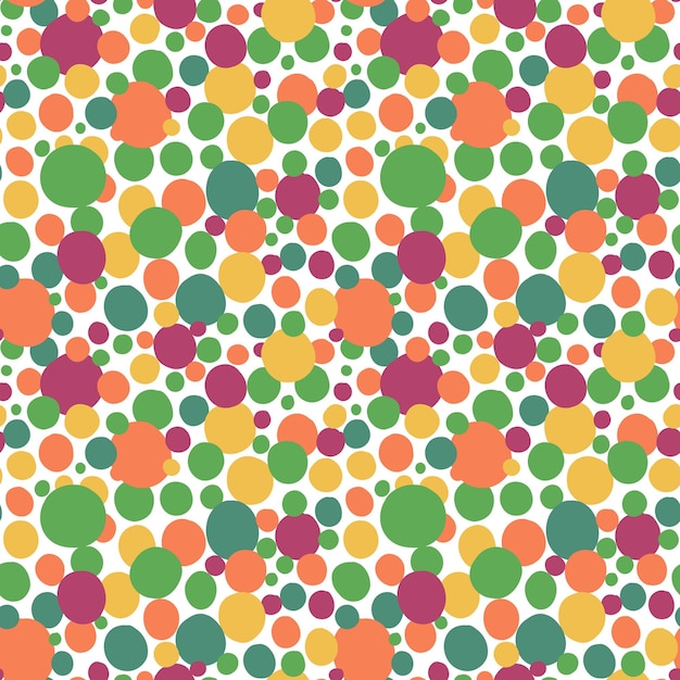 Fondo de patrón abstracto sin fisuras Diseño decorativo pintura creativa a mano alzada Elemento caótico de textura