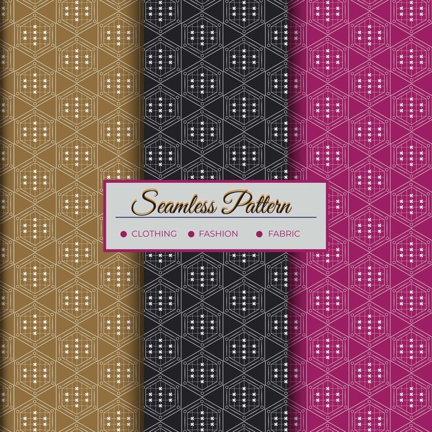 fondo de patrón abstracto floral sin costuras