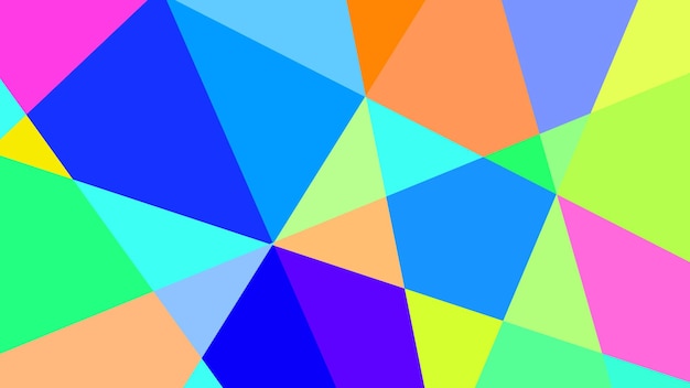 fondo de patrón abstracto geométrico colorido de moda