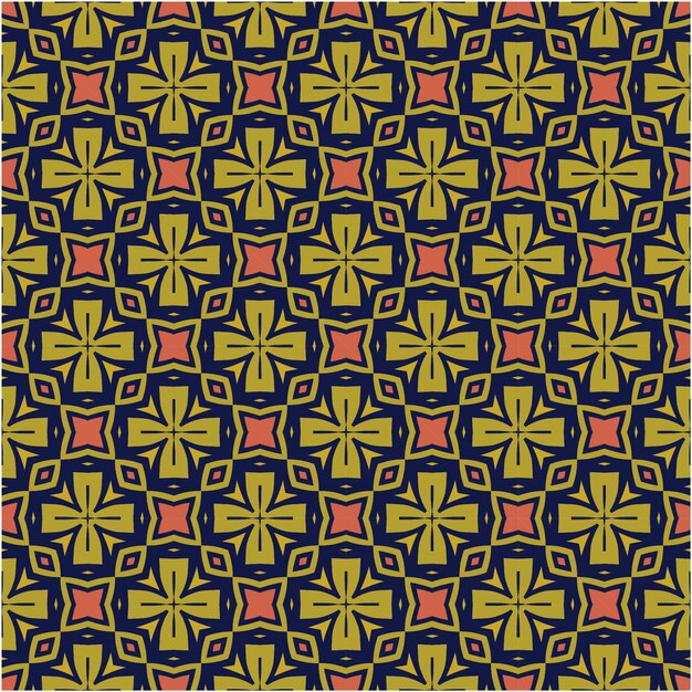 Fondo de patrón abstracto minimalista estilo étnico