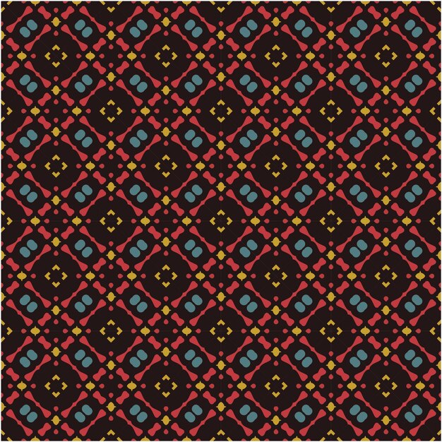 Fondo de patrón abstracto minimalista estilo étnico