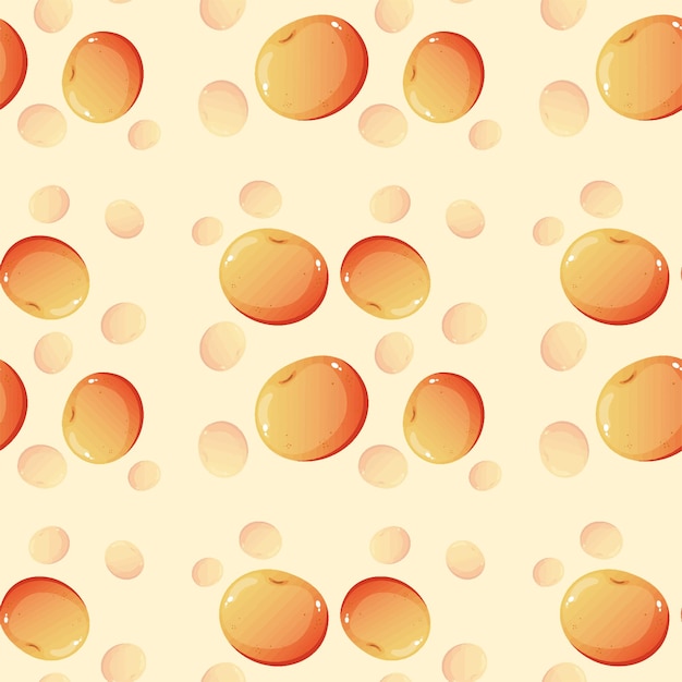 Fondo de patrón abstracto naranja hermoso
