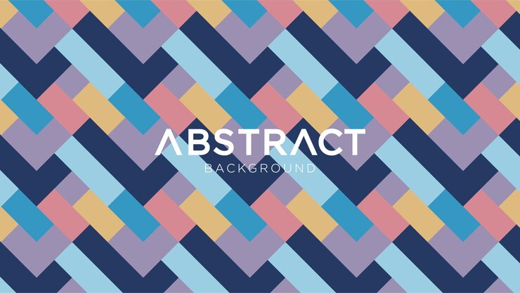 Fondo de patrón abstracto de rayas sin costura - Ilustración de diseño de patrón isométrico