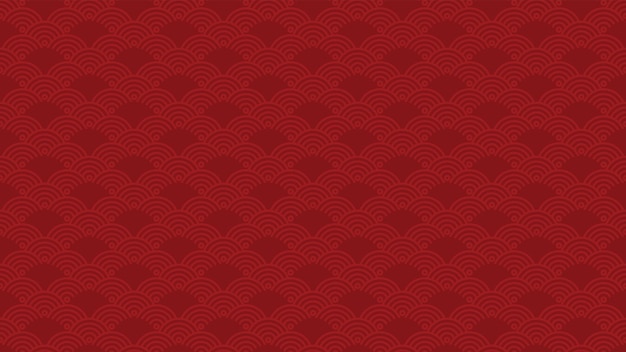 Fondo de patrón abstracto rojo chino