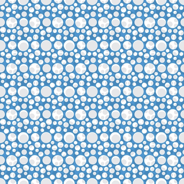 Fondo de patrón de burbuja abstracta de círculo